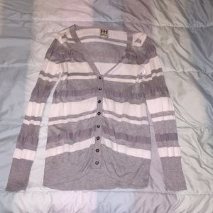 Striped cardigan